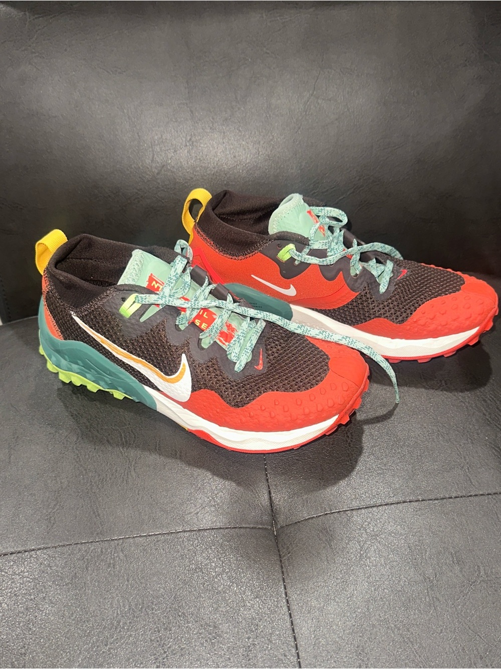 Nike multicolor trail running shoes